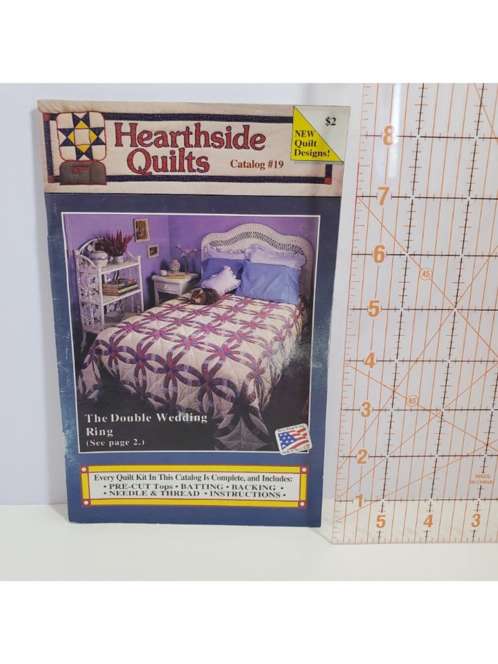 Hearthside Quilts Catalog Issue 19 Double Wedding Ring Vintage 1990s - Picture 11 of 13